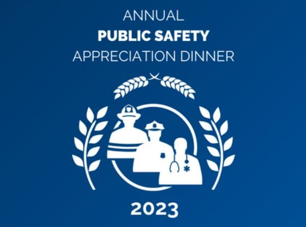 Save the Date! Public Safety Appreciation Dinner