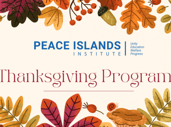 Peace Islands Thanksgiving Programs 2025
